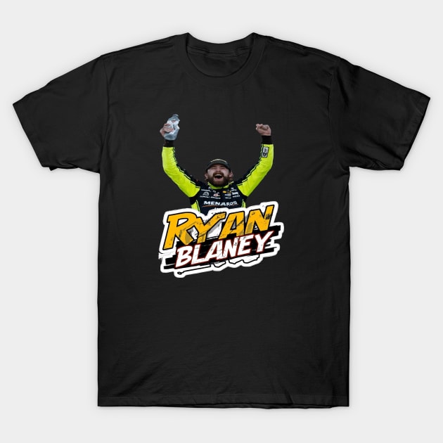 Ryan Blaney Championship T-Shirt by ArtfulDesign